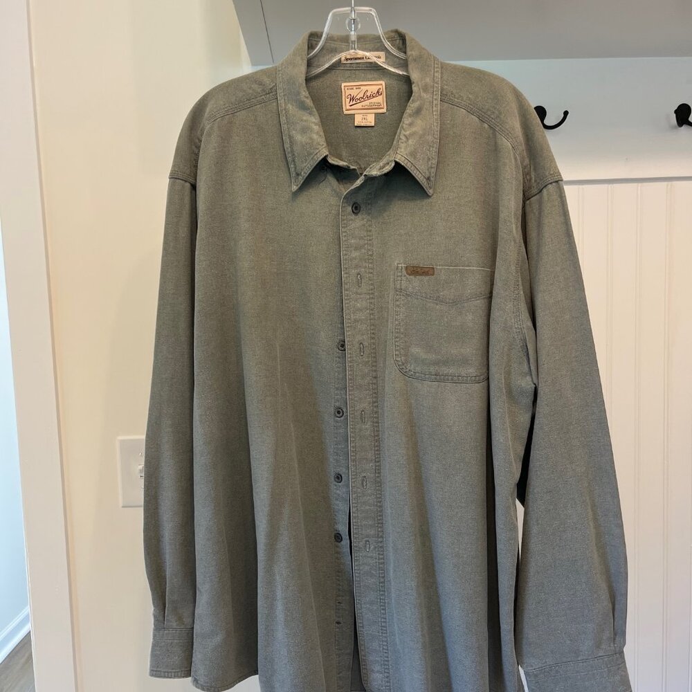 Vintage Woolrich shirt long Sleeve 2XL Shirt